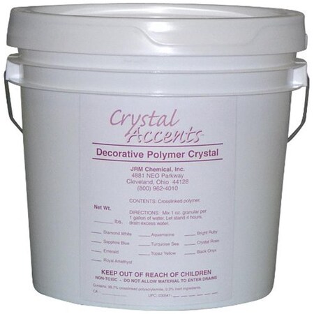 Jrm Chemical Crystal Accents 5 lb pail Bright Ruby CA-05B